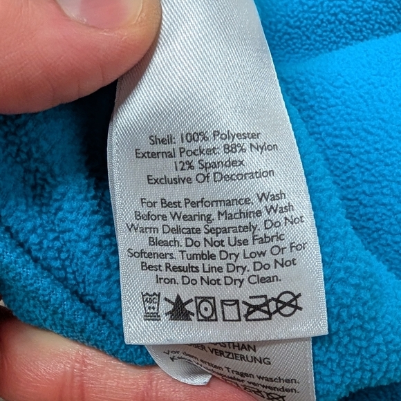 Eddie Bauer First Ascent Women's Full Zip Fleece Jacket Size Medium - Picture 7 of 8